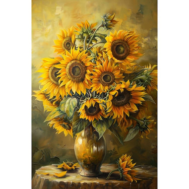 Sunflower Bouquet canvas